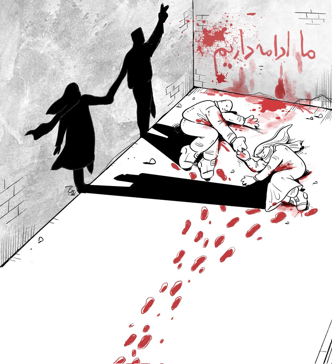 Alirezapakdelc1's tweet photo. در کوچه‌های بن‌بستِ شهر
جایی که دیوارها شاهدند
و زمین، حافظِ ردّ خون‌هاست…
آزادی را
با دست‌های خالی
و قلب‌هایی مملو از عشقِ وطن
صدا زدند...
(لطفا اگه دوست دارید طرح جدیدمو به اشتراک بزارید)
#ایران #حمید_مهدوی #سپهر_بابا #iran #مشهد https://t.co/SlQ79rQxXh