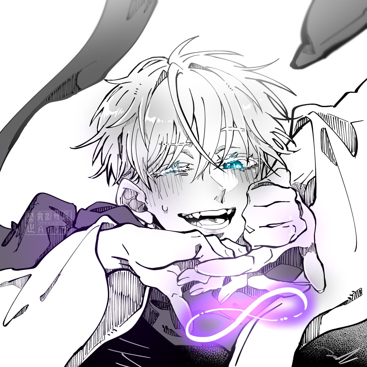 gg先生描き下ろしの忄吾のポーズが
♾️みたいで可愛かったから…。
御当主系アイドル(？)