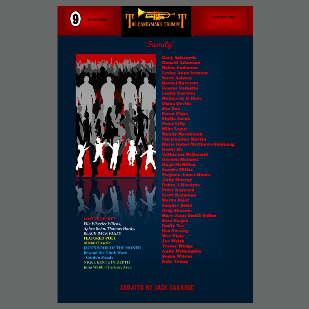 sanjeevpoems3's tweet photo. The Candyman's Trumpet has just dropped issue 9. It is a Family Special. It carries four poems by me. I am posting one of them—my thanks to Jack Caradoc.