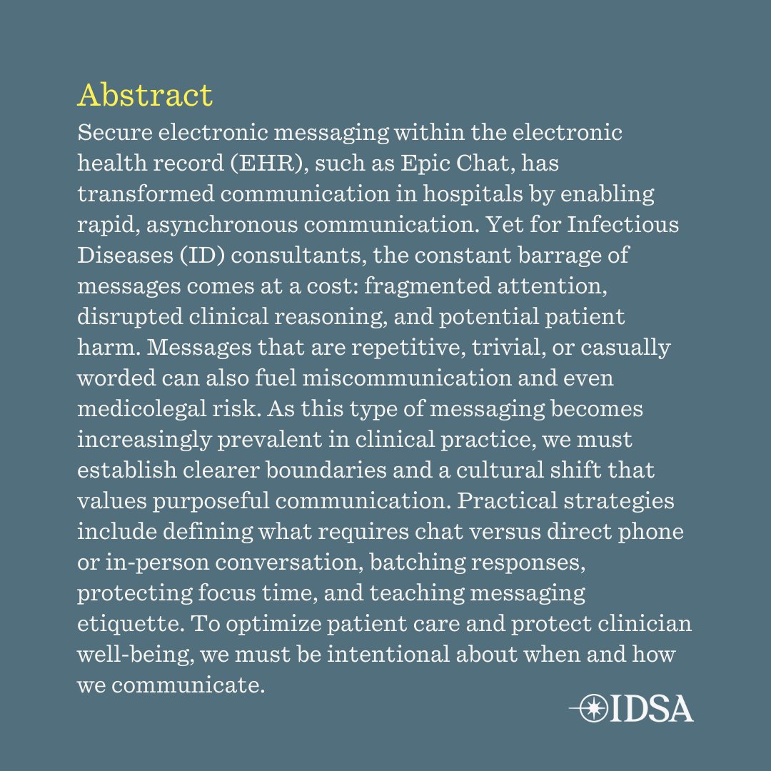 Clinical Infectious Diseases tweet media