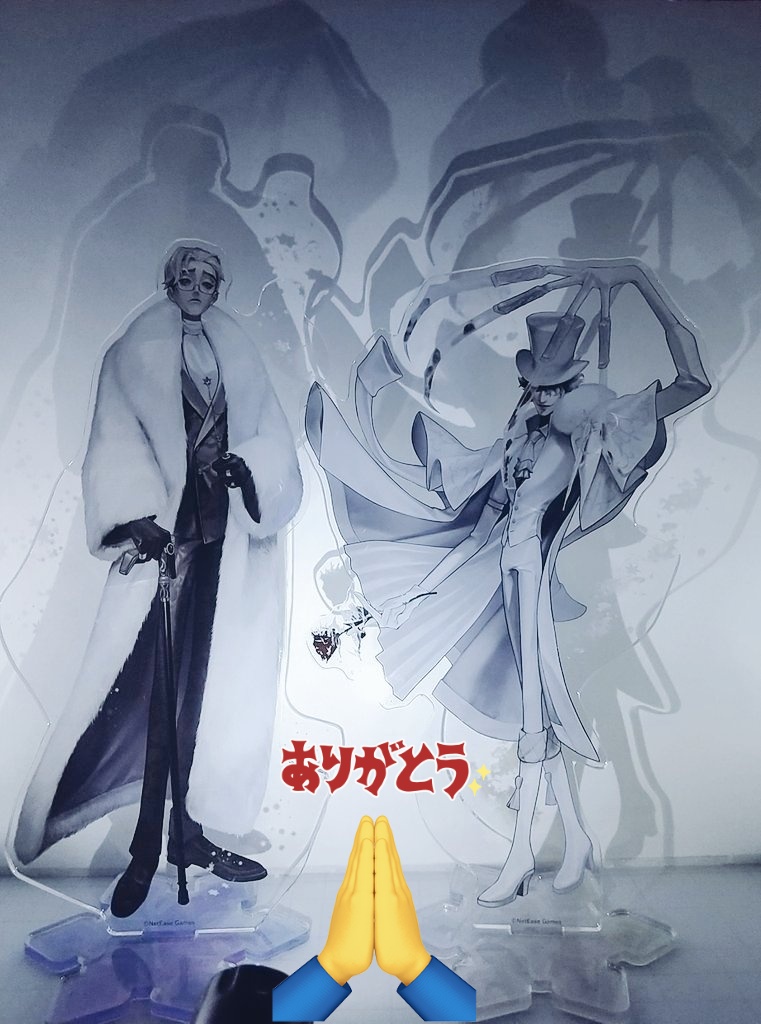 雪まつり アクリルスタンド 隠者&リッパー 初めて買った第五人格の