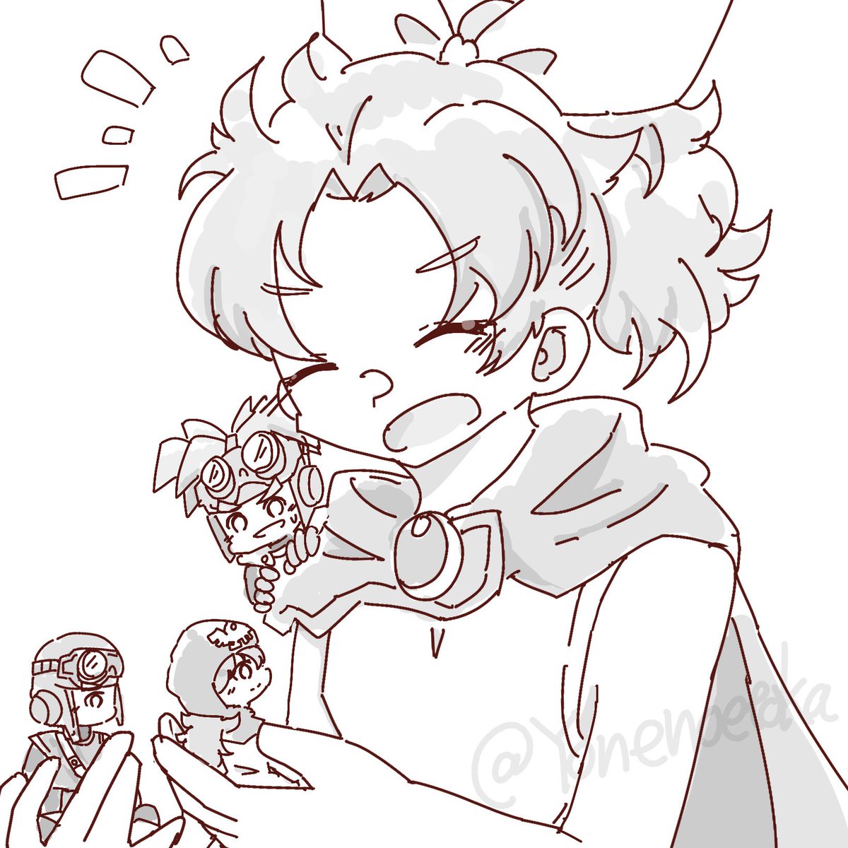 #サマル妹の日
らしいので取り急ぎ描いてみました✍️
妹さんがパーティのいないFC版やSFC版をやるとどこか寂しいなあと思ってしまいます_(┐「ε:)_