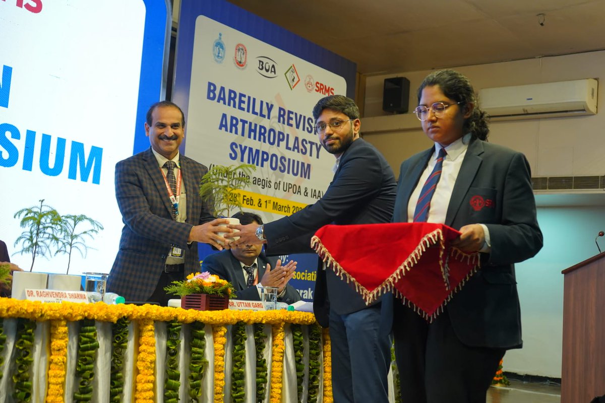 druttamgarg's tweet photo. at revision Arthroplasty symposium at  Bareilly https://t.co/np8GvBtGCz