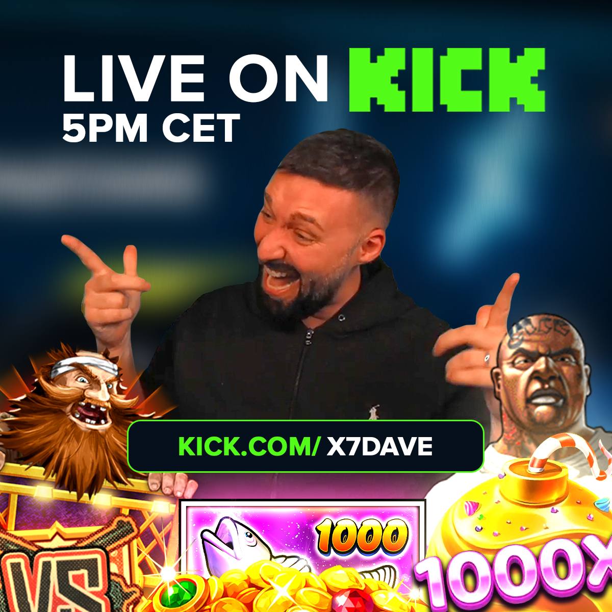 🚨 $100 #USDC STREAM GIVEAWAY 🚨 
✅ RETWEET + TAG 2 FRIENDS 

🏆$2,000,000 LEADERBOARD 🏆

USE CODE X7 ON spartans.com 

LIVE 5PM CET AT kick.com/x7dave