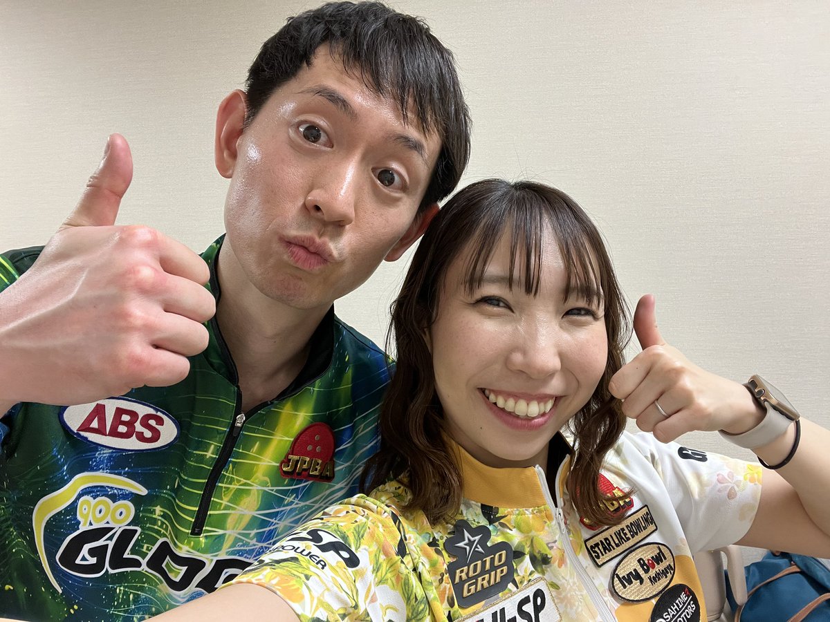 kaede___521's tweet photo. イリスボウル様での
夫婦チャレンジマッチに
ご参加頂きました皆様、
ありがとうございました😊！

相変わらず鬼澤プロが
たーくさん盛り上げてくださり
本当に楽しいチャレンジでした😂✨️

鬼澤プロをはじめ、スタッフの皆様
本当にありがとうございました🙇‍♀️ https://t.co/ykPrlQQ380