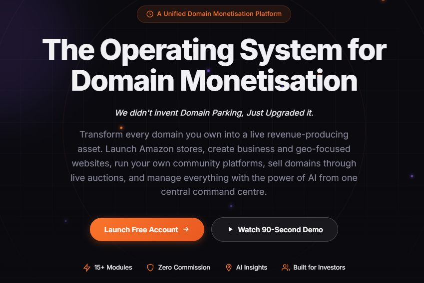 domainui's tweet photo. New DomainUI updates now live:
• Website Builder upgrades
• Expanded Community Sites
• Enhanced Domain Landers
Stop parking. Start operating. Create your free account:
 https://t.co/3FI5qx99um
#DomainInvesting #DomainNames #domainui #domainparking #affiliateparking https://t.co/zyWqKW2RG9