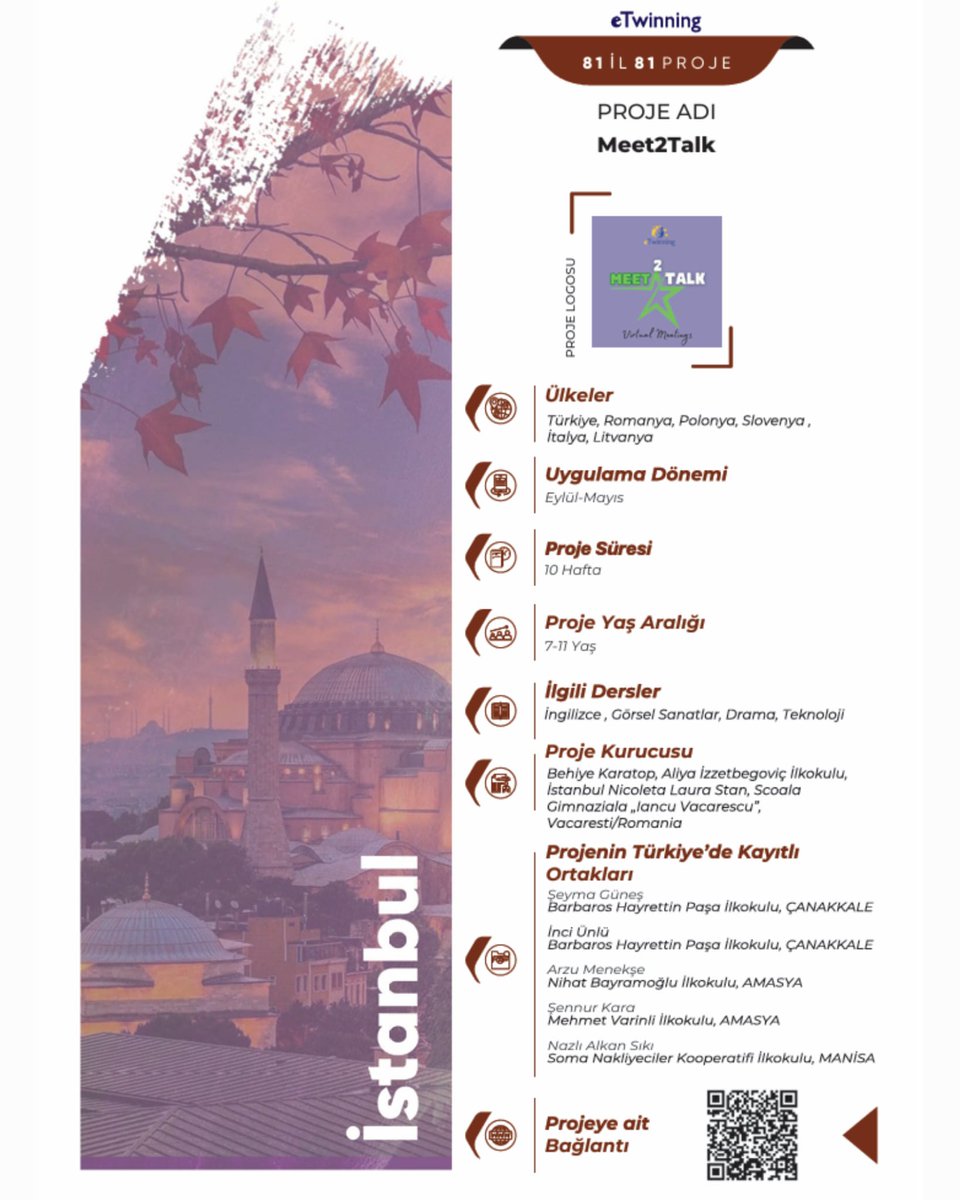 istanbulilmem's tweet photo. 📘🇹🇷 81 İl 81 Proje ile eTwinning Faaliyeti Dergisi Yayında

Türkiye’nin dört bir yanından ilham veren, yenilikçi ve nitelikli eTwinning projeleri bu özel yayında bir araya geldi.

📌 İlimizi temsilen dergide yer alan projeler: 
🔹 Meet2Talk – Behiye Karatop (Başakşehir)
🔹 Colorful World – Kevser Sevil Avcı (Sarıyer)
🔹 3,2,1… Blast Off! – The SDG Heroes Are Here to Help! – Münevver Durukan (Tuzla)

🌟 Eğitimde iş birliği, yaratıcılık ve sürdürülebilirlik bakış açısını yansıtan bu kıymetli projelerde emeği geçen tüm öğretmenlerimizi tebrik ediyor, başarılarının devamını diliyoruz.

🌍 Dergiye ulaşmak için:

🔗 https://t.co/ysZcqk3hF2

@tcmeb @Yusuf__Tekin @MucahitYentur