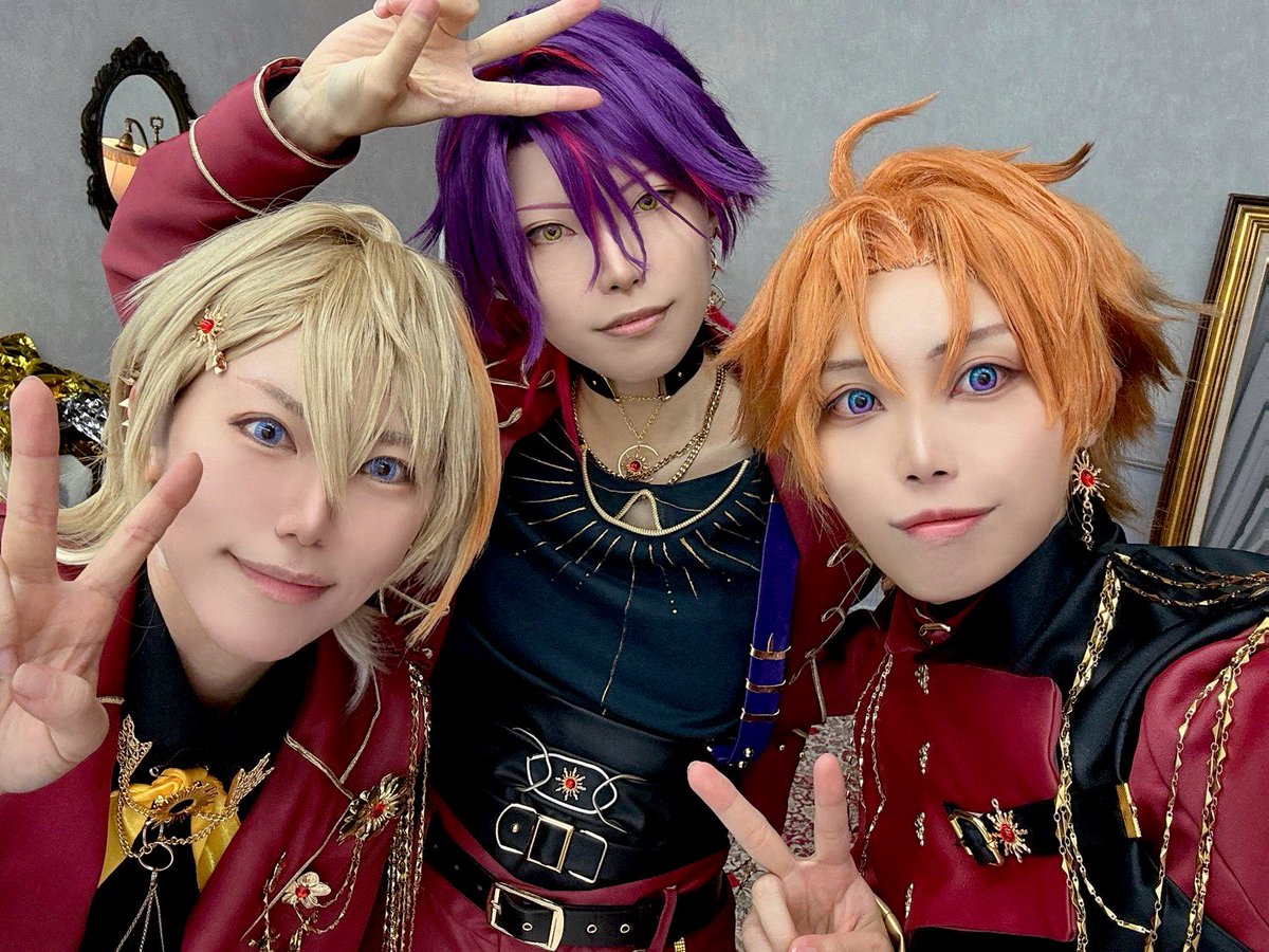 Cos 🌈🕒 ☀️組！たのしかっっった！ 布とか装飾とかお揃いにできる