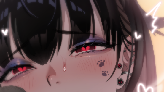 💟ねこ來世くんにオシオキする差分25枚をFantiaにアップしときました🐈‍⬛