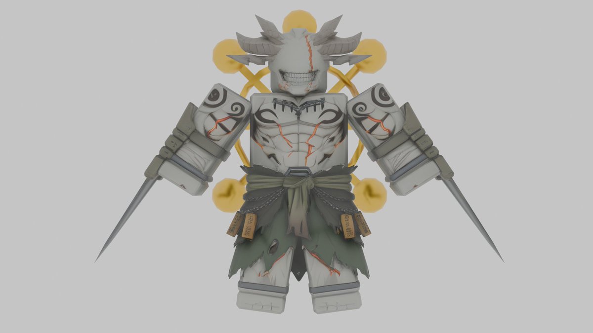 gaspult40708's tweet photo. Roblox - Currupted Mahoraga
Currupted and enhanced by Sukuna's cursed energy.
#ROBLOX #JujutsuKaisen https://t.co/FXnd0HDYXt