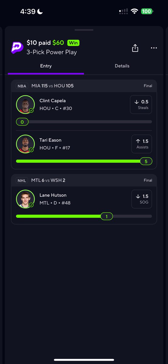 Nathan39690384's tweet photo. @PlusEV @UpsideTools Cash the livestream plays ✅✅✅ https://t.co/8aTQANLCTw