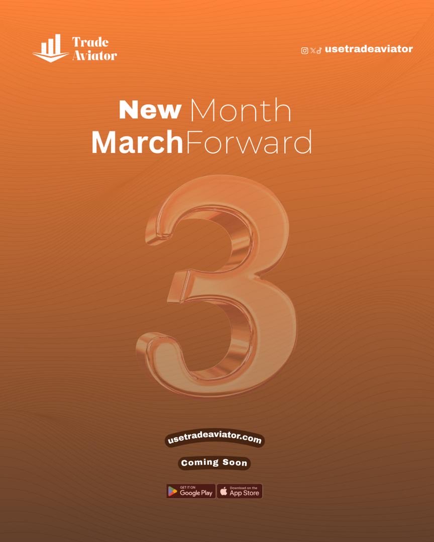 usetradeaviator's tweet photo. Marching Into Greatness
Happy New Month &amp; Happy 3rd Anniversary in Advance! 🚀
Welcome to the month of March a season of momentum, alignment, and undeniable progress. As we step into this new chapter, we do so with hearts full of gratitude and a vision sharper than ever. https://t.co/dyvNis7qZv