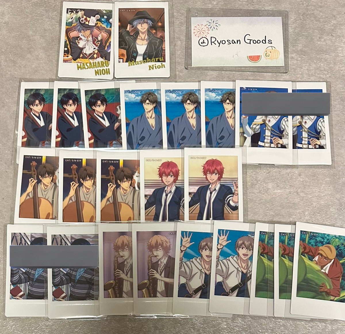 譲渡】 新テニスの王子様 テニプリ キャラナップコレクション チェキ