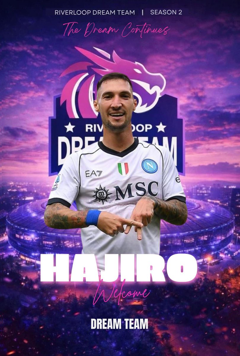 FC_DreamTeam_'s tweet photo. 📣UFFICIALE

Cuore ucraino, anima napoletana.

Fuoco negli occhi,
Spirito indomabile,
polmoni,grinta e talento al servizio della squadra.

La fascia è casa sua.
Metro dopo metro, non teme il confronto.

Inarrestabile parlantina e senza paura, @Hajiro_Vladynho ⚡🇺🇦 

#WeHaveADream https://t.co/IoiFE2Aomn