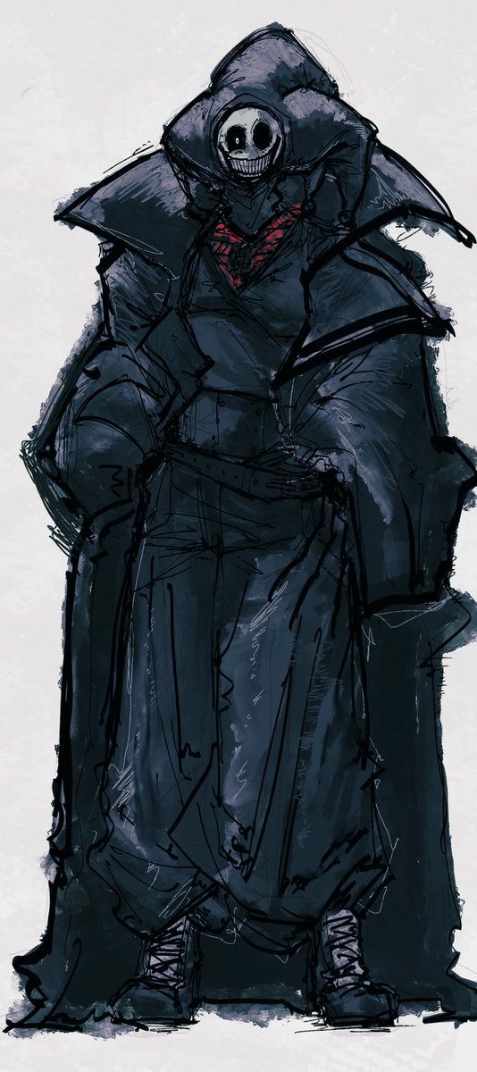 ごっつい服着て