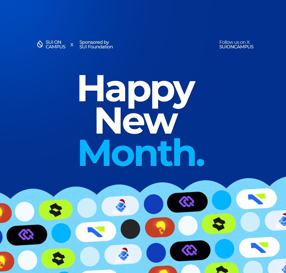 suioncampus's tweet photo. We are so excited for what is coming in March!

Happy new month to all the amazing individuals who form our community, thank you for powering our vision.

Let us keep building together on @SuiNetwork. https://t.co/ihzbiE6b4T