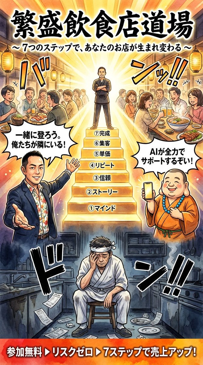 飲食店オーナーの知り合いいませんか？
飲食店向けのコミュニティをスタートしました。
utage.yata-chi.com/p/free
ぜひ、こちらのページをご紹介ください。