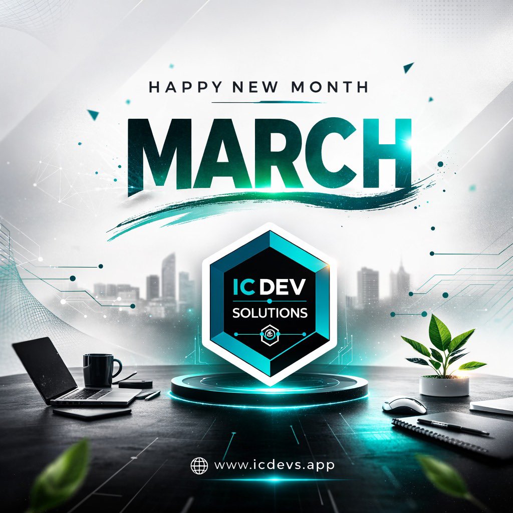 ic_devs's tweet photo. Happy New Month 🎉✨
New month, new goals, new wins. Let’s build something great this month 💻🚀

#HappyNewMonth #TechNigeria #WebDeveloper #DigitalGrowth https://t.co/lkytXrsql3