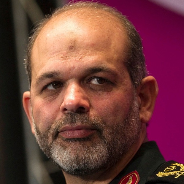 clarincom's tweet image. IRÁN NOMBRÓ COMANDANTE EN JEFE DE LA GUARDIA REVOLUCIONARIA AL ACUSADO DE PLANIFICAR EL ATENTADO A LA AMIA

Irán nombró este domingo al general de brigada Ahmad Vahidi como nuevo comandante en jefe del Cuerpo de la Guardia Revolucionaria Islámica, según informó la agencia iraní