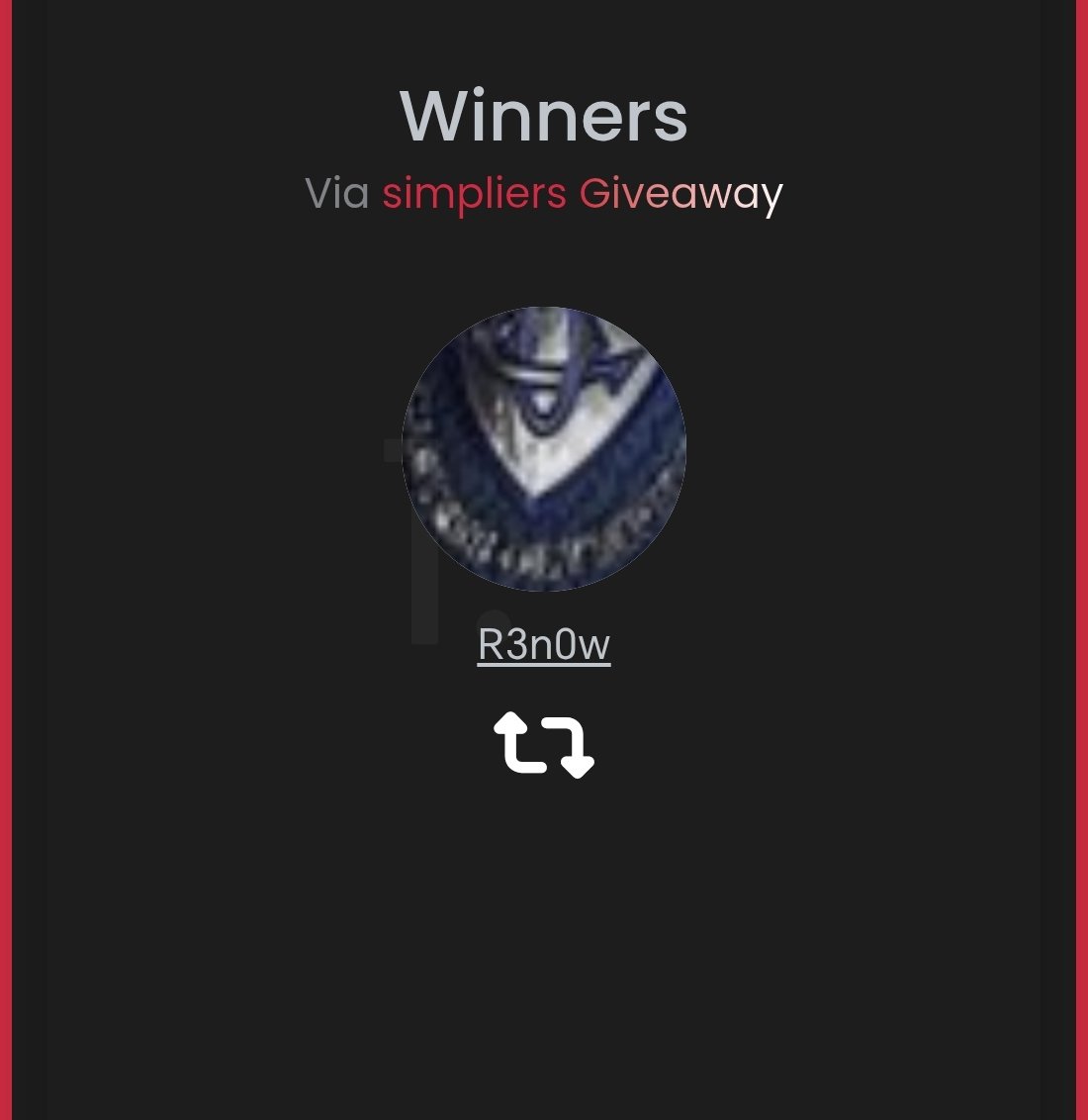 sorare__journey's tweet image. And the winner is... 🥁🥁

Congrats @R3n0w 👏🎉

Send us your #Sorare username via DM or comment here under 👇

#Sorare26 #GiveawayWinner