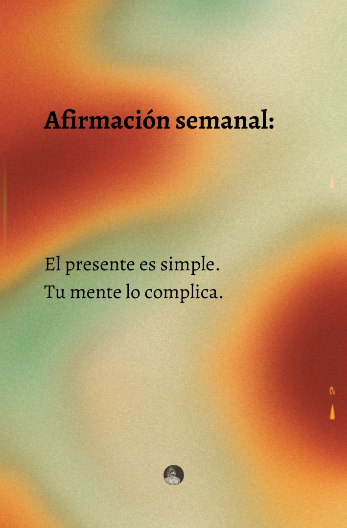 ElArteDeVivir__'s tweet photo. Afirmación semanal: https://t.co/qddCcjUxry