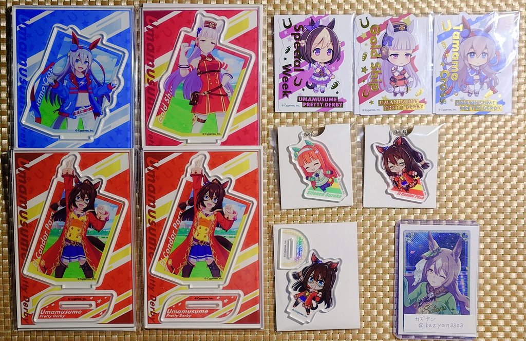 交換】ウマ娘 100円ショップ 100均 百均 ダイソー キャンドゥ Seria