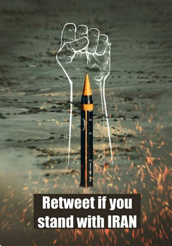 Retweet if you stand with Iran