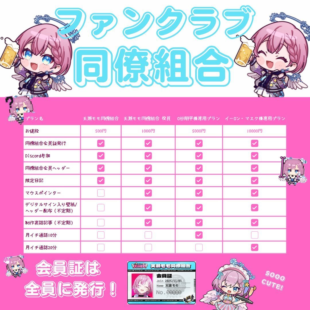 あかべそふとつぅファンクラブ会員限定配布バインダー