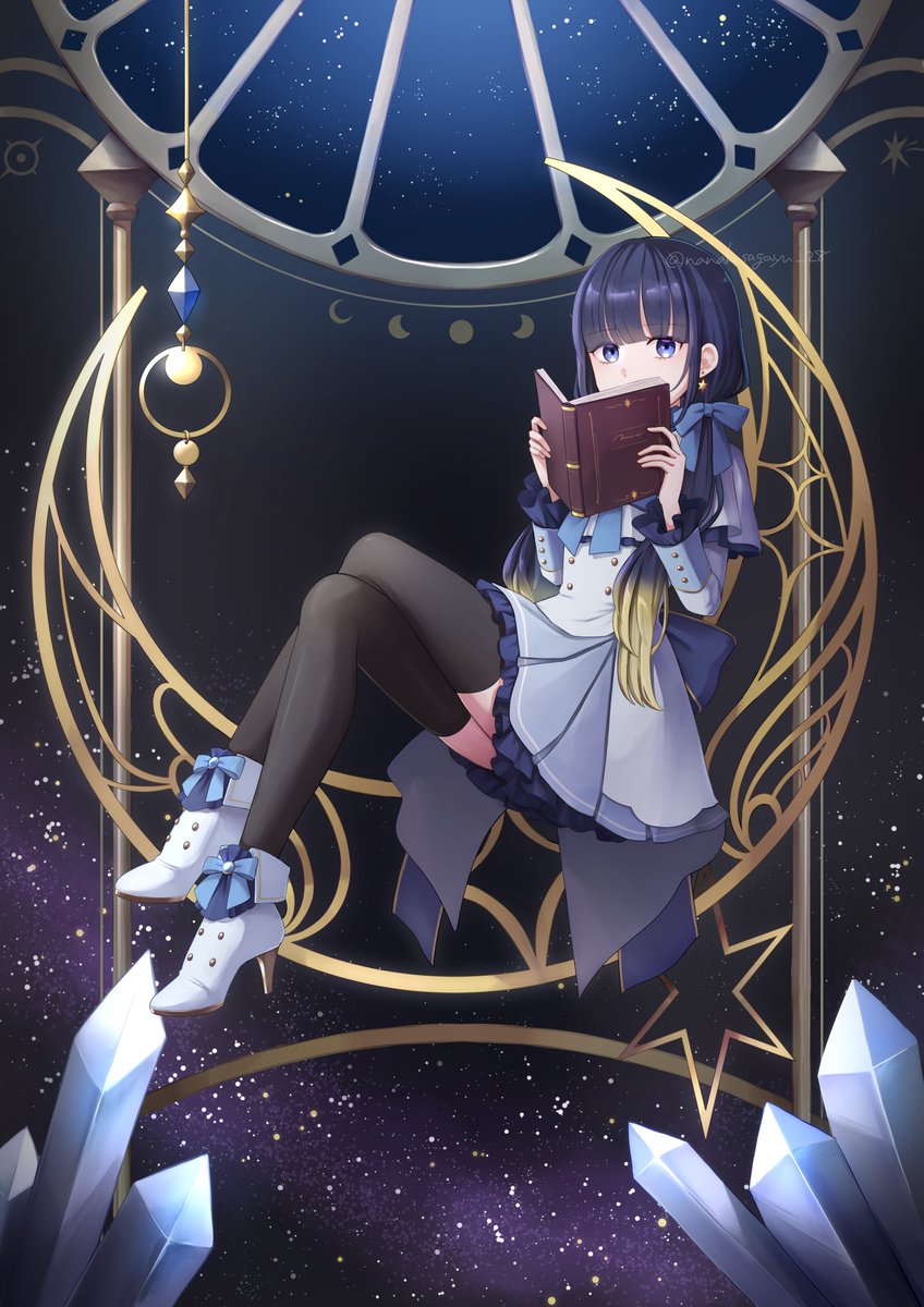 🌌🌙☀️ #illustration #oc #創作