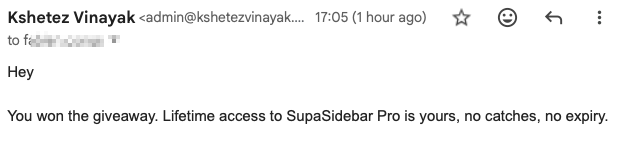 supasidebar's tweet photo. Giveaway results announced. If you participated in the giveaway, pls check your registered email inbox. https://t.co/qFHW3twhD2