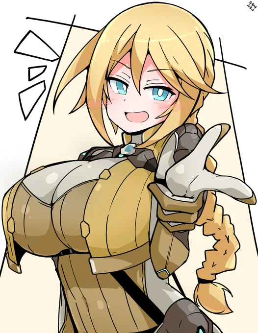 ステラーの髪型チェンジによるイメチェンで一番好きなのいまだにシャーリーである( 'ω') #アリスギアお絵かき
