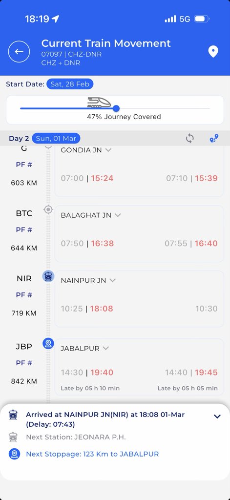 imharshhub's tweet photo. @skh27 @AshwiniVaishnaw Honestly, not even shocked at this point. They don’t seem to care about passengers at all—delaying the train right from its starting station is just next-level negligence. https://t.co/btRXdr5wGe