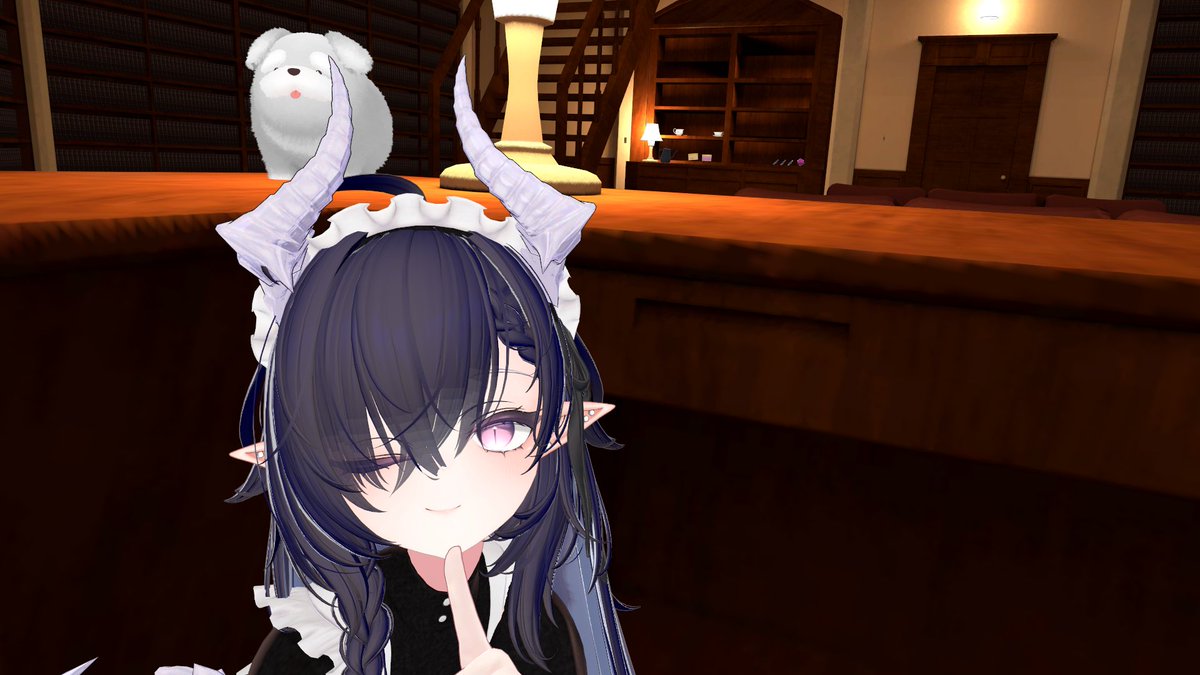 VRCMaidsManor's tweet photo. 『いたずら､､､』
染夜結衣 https://t.co/ga0wd4oZrN