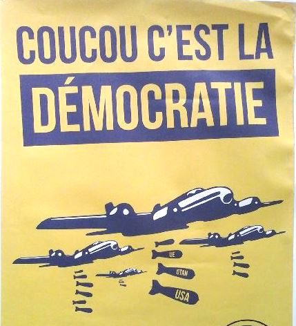 Quand la Russie va au secours des ukrainiens russophones qui se font bombarder par les nazis du gouvernement de Kiev, c’est une agression, mais lorsque les américano-sionistes assassinent impunément des civils aux quatre coins de la planète, cela s’appelle la démocratie.