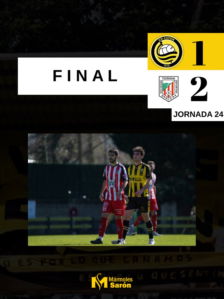 CDCayon's tweet photo. Final del partido.

#CayónTorina https://t.co/JCfpt6saUN