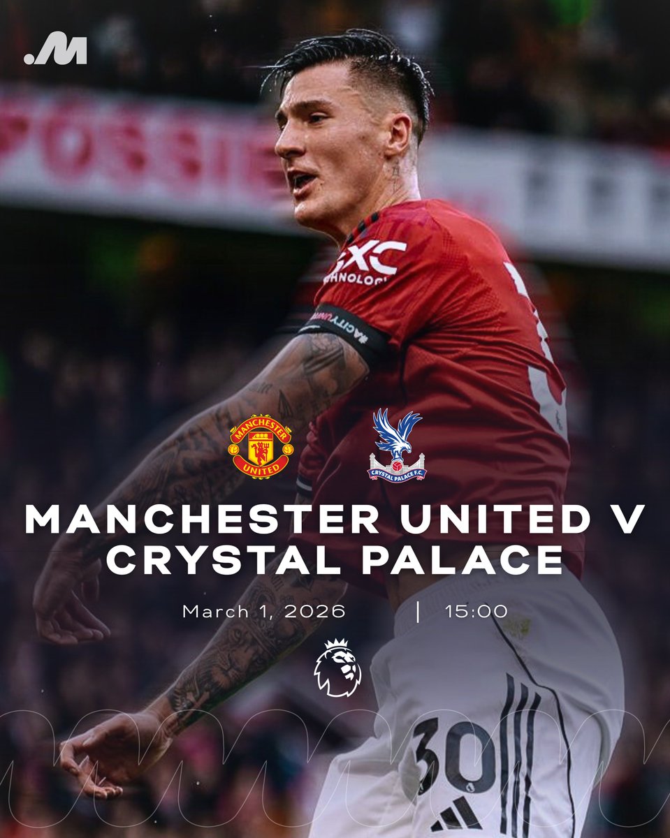 mookieapp's tweet photo. Premier League’s most in-form side, Manchester United, hosts Crystal Palace, who boast a strong record at Old Trafford in recent visits.

Who will win? #EPL https://t.co/a1GzzwoaZP