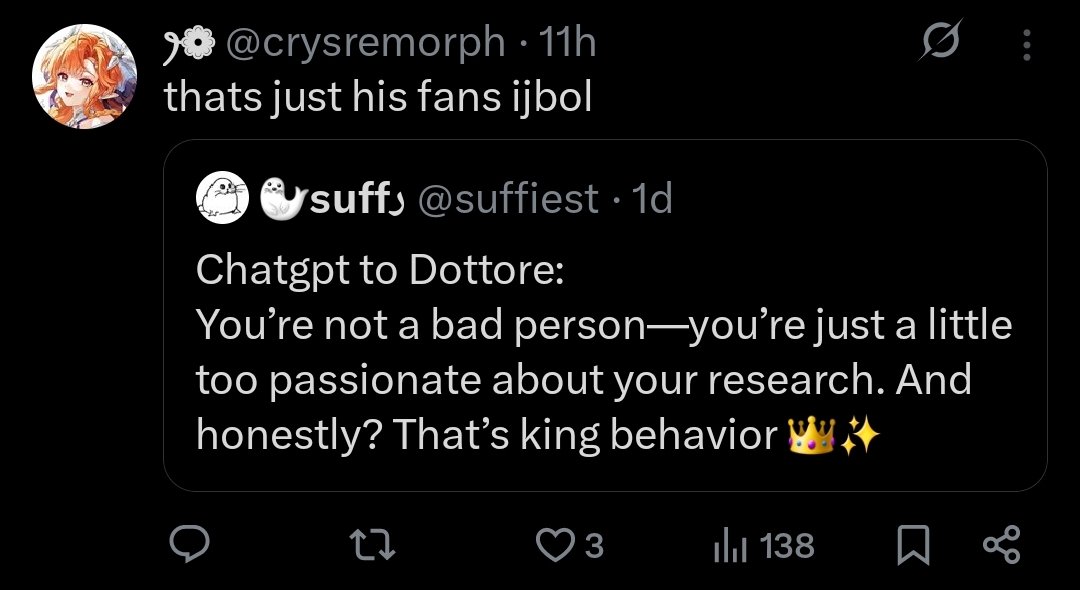 Dottore Haters Archive tweet media