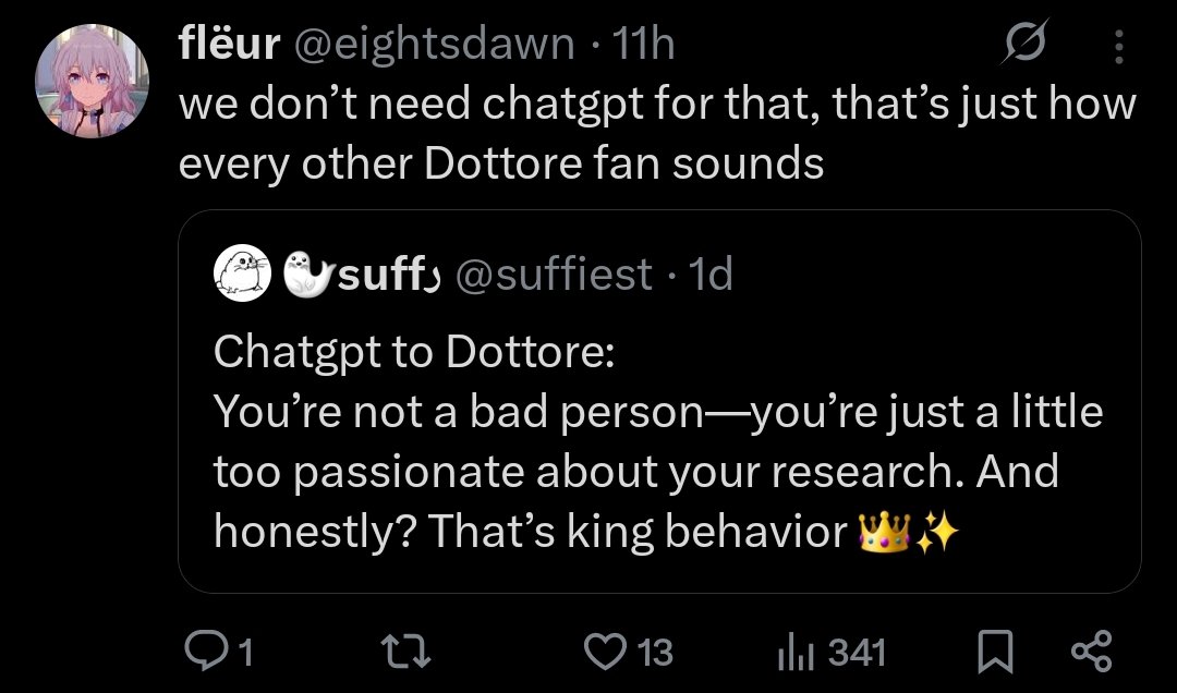 Dottore Haters Archive tweet media