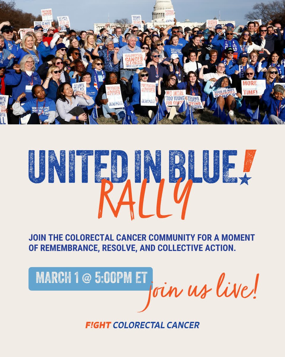 Fight Colorectal Cancer tweet media