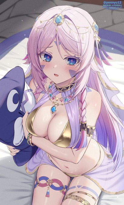 シトラリばあちゃんに踊り子衣装を着てもらいました✨ 