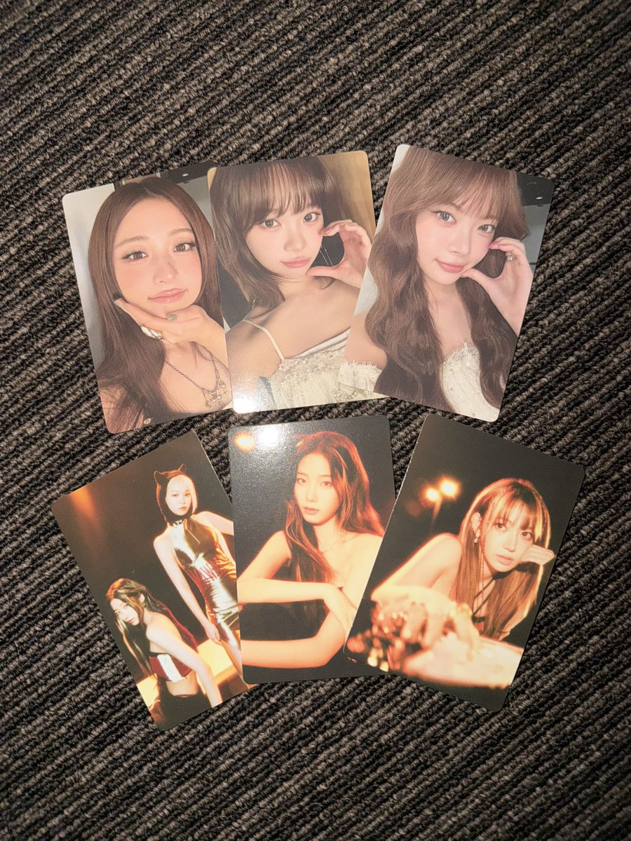 アンコールのトレカ届いたよ✨😻皆可愛すぎるけど私の大好きなユンジン