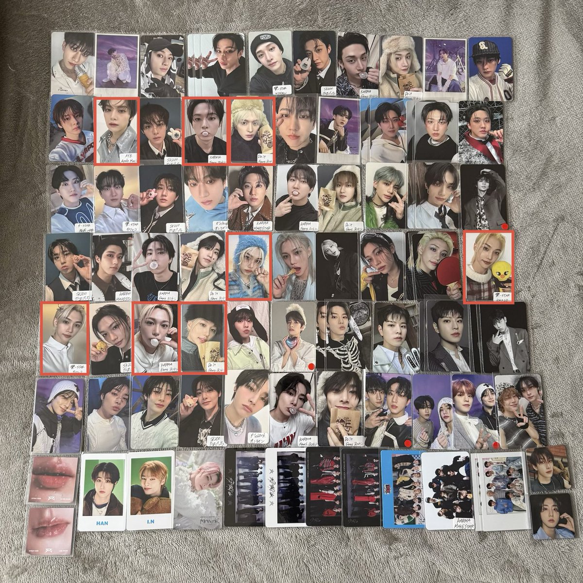 moon_dnjs's tweet photo. SEVENTEEN セブチ Stray kids スキズ NCT127 イリチル DREAM ドリム トレカ 封入 特典 交換

【譲】セブチ・スキズ・NCT

【求】スキズ→🦙/🐶
          NCT→🍑/🐶(ジェノ)
          セブチ →🦊/🍕

・固定ポスト必読
・🔴初期難あり/ 🟥→出し惜しみ又は同種優先

お気軽にお声がけください！ https://t.co/gP534Cm5II