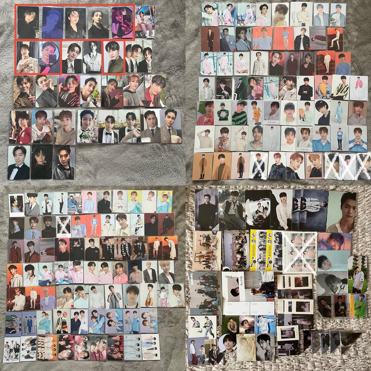 moon_dnjs's tweet photo. SEVENTEEN セブチ Stray kids スキズ NCT127 イリチル DREAM ドリム トレカ 封入 特典 交換

【譲】セブチ・スキズ・NCT

【求】スキズ→🦙/🐶
          NCT→🍑/🐶(ジェノ)
          セブチ →🦊/🍕

・固定ポスト必読
・🔴初期難あり/ 🟥→出し惜しみ又は同種優先

お気軽にお声がけください！ https://t.co/gP534Cm5II