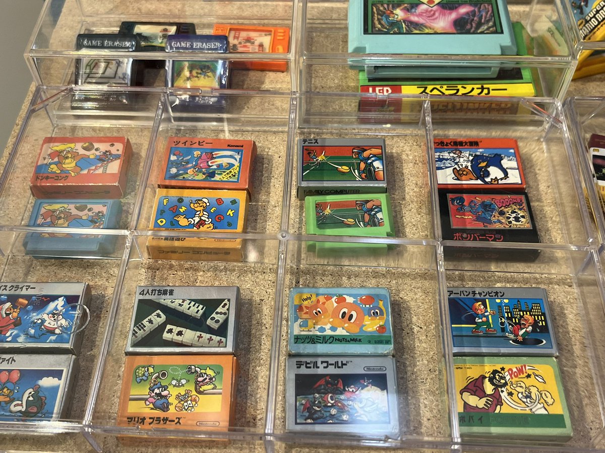 個人的にはファミコンの消しゴムコーナーがツボでしたw 館内も何故か