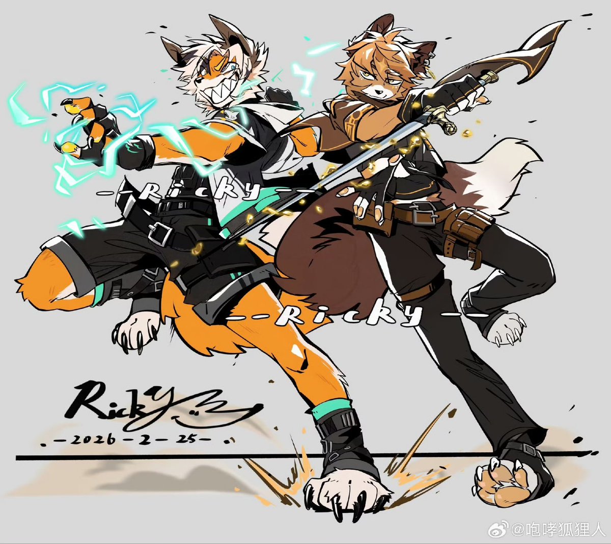 咆哮狐狸人Ricky tweet media