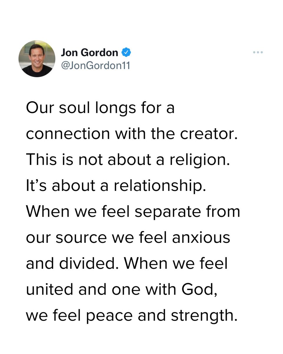 Jon Gordon tweet media