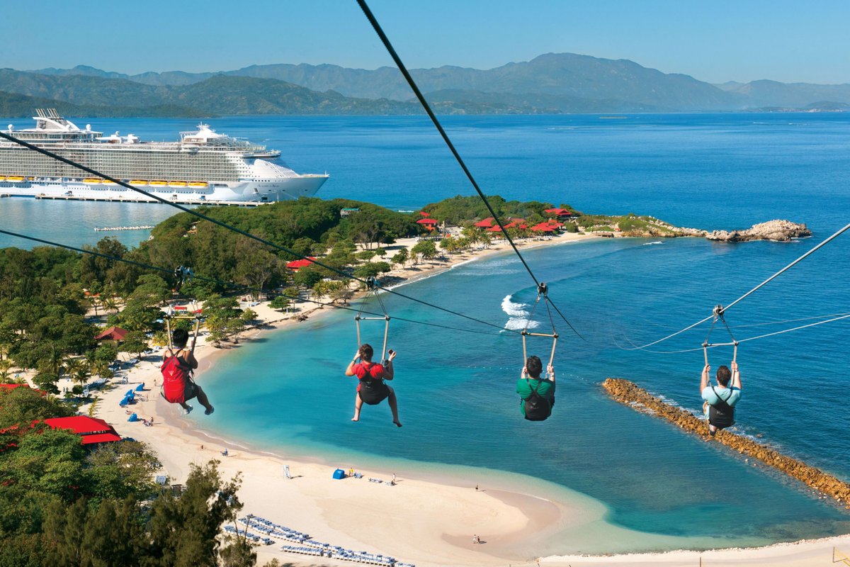 AouraTravel's tweet image. Let the tranquil waves and breathtaking mountains of Labadee take you on an unforgettable journey! 🏝️🌊 Whether you're seeking relaxation or adventure, this Royal Caribbean private destination is truly paradise. ✨ #RoyalCaribbean #CaribbeanParadise

#ExploreTogether