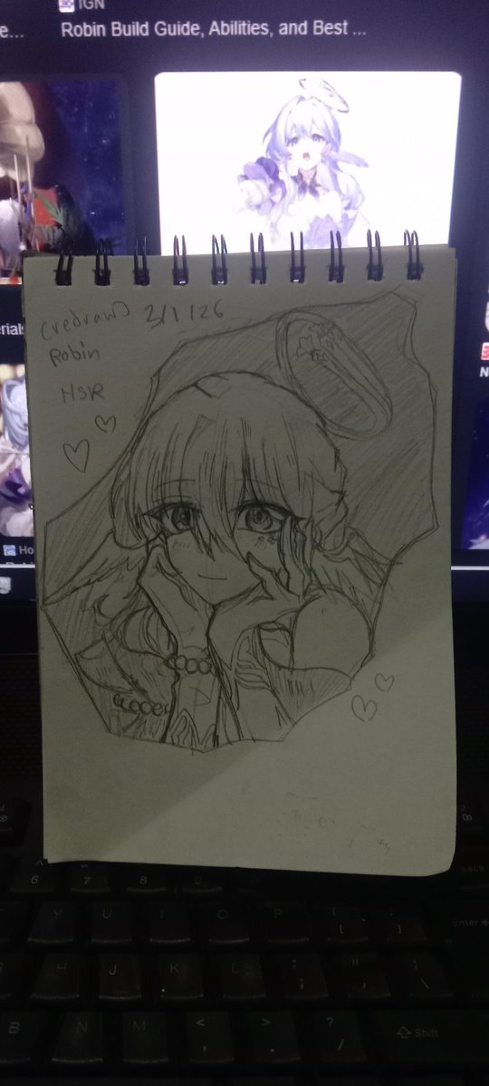 varvaruu's tweet photo. 🪽🐦Redrawingg Robin🐦🪽
I lowkey love robin so much💓💗
(Maybe soon on digital??)

#hsr
#HonkaiStarRail #fanart #art #sketch #arts
#Honkai_Star_Rail #honkaistarrailfanart #fanart #RobinHSR #HSRFanart #HSR #robinhonkaistarrail #HonkaiStarRailrobin #drawingart https://t.co/8k39pe0D7h