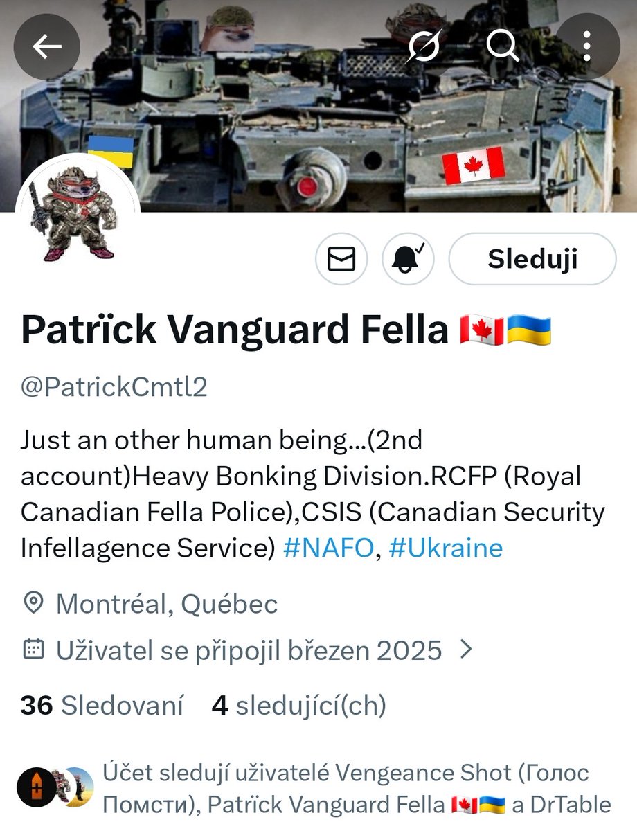 Fellas, can we boost this little one?

<a href="/PatrickCmtl2/">Patrïck Vanguard Fella 🇨🇦🇺🇦</a> 

Give him more followers 🙌❤️😉