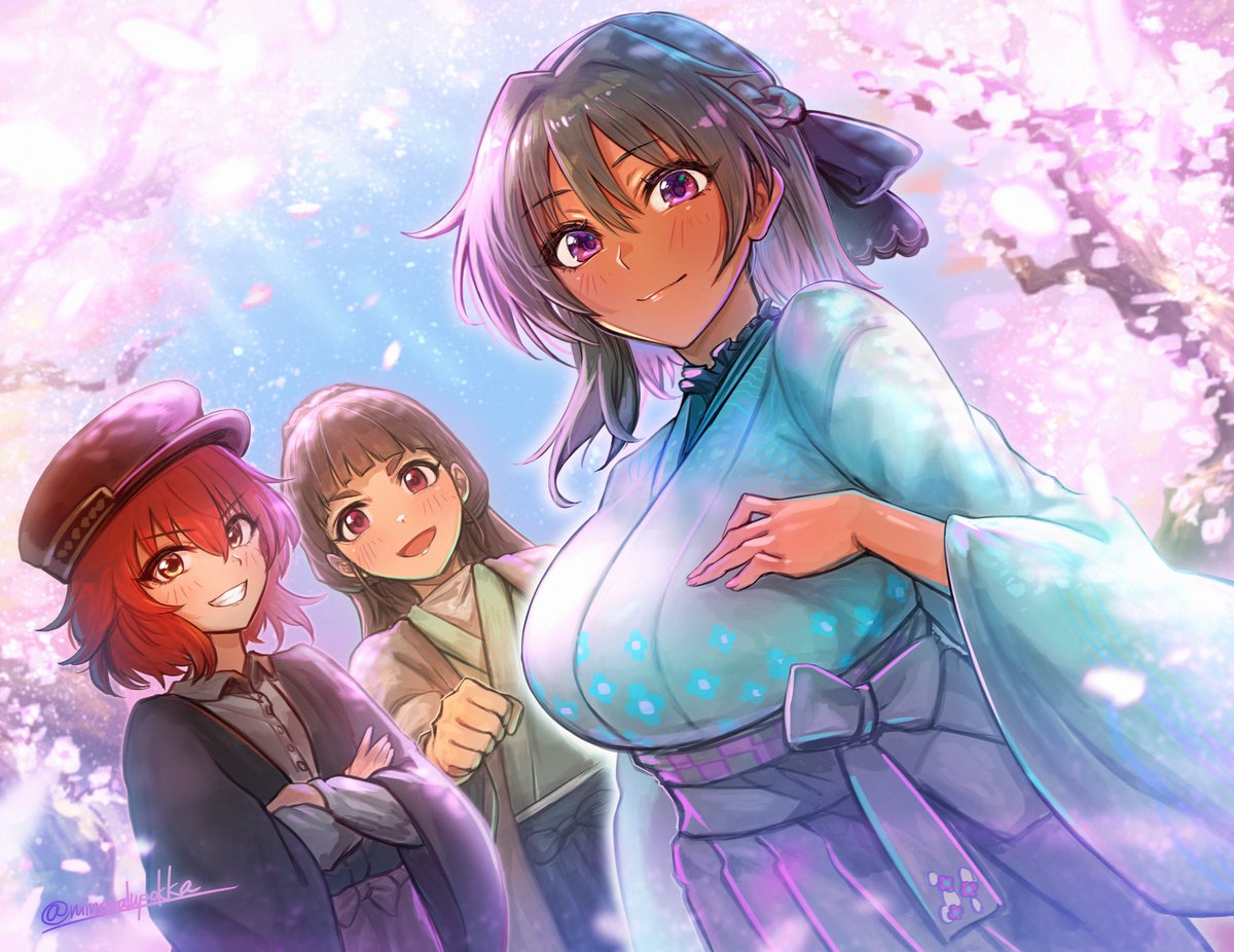 2026年も早くも3月に突入し桜の季節も近づいてまいりましたね☺️🌸
去年東京は3月に大雪振ったりしましたが今年はどうなるか、気温急変による体調不良に気を付けて今月も頑張っていきまっしょい🤗👍✨
#デレマス #ナターリア #村上巴 #神谷奈緒 